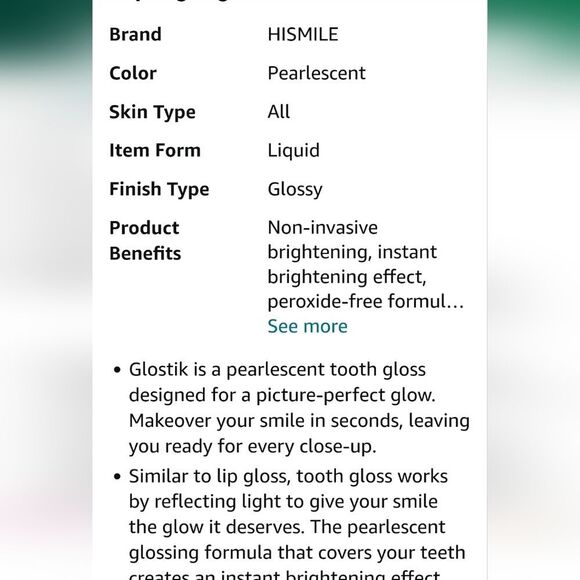 HiSmile Glostik Tooth Gloss - Picture 7 of 8